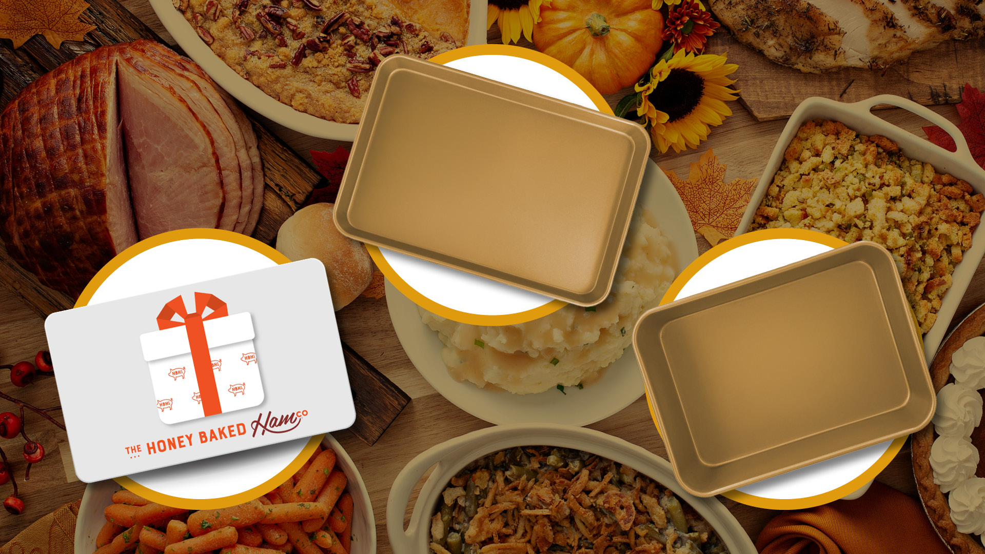 Free Gifts: $25 HoneyBaked® Gift Card and Tahari Bakeware - INVITE ONLY